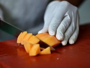 Früchte & Gemüse geschnitten